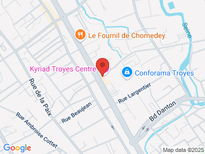 Plan Google Stage recuperation de points à Troyes