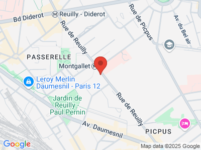 Plan Google Stage recuperation de points à Paris