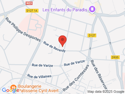 Plan Google Stage recuperation de points à Chartres