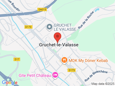 Plan Google Stage recuperation de points à Gruchet-le-Valasse