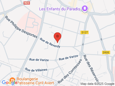 Plan Google Stage recuperation de points à Chartres