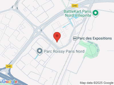 Plan Google Stage recuperation de points à Villepinte proche de Plessis-Belleville
