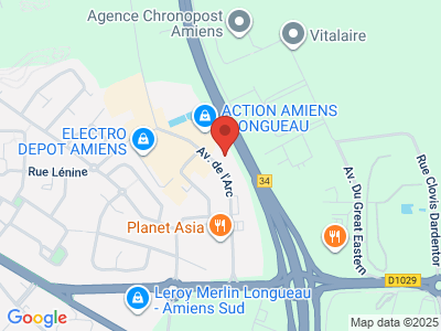 Plan Google Stage recuperation de points à Longueau