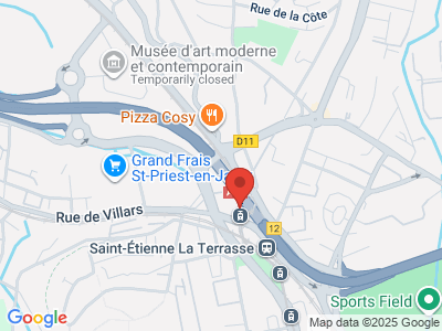 Plan Google Stage recuperation de points à Saint-Étienne