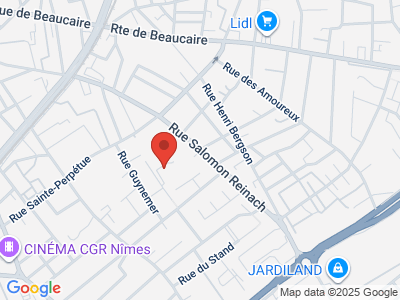 Plan Google Stage recuperation de points à Nîmes