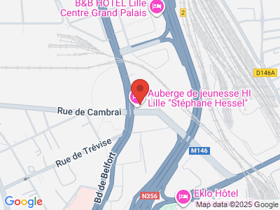 Plan Google Stage recuperation de points à Lille proche de Lomme