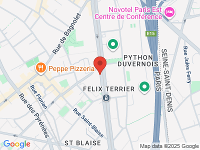 Plan Google Stage recuperation de points à Paris