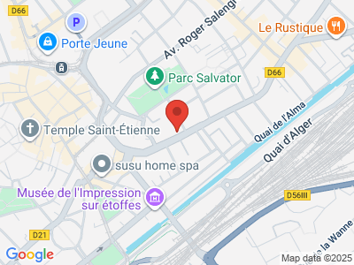 Plan Google Stage recuperation de points à Mulhouse