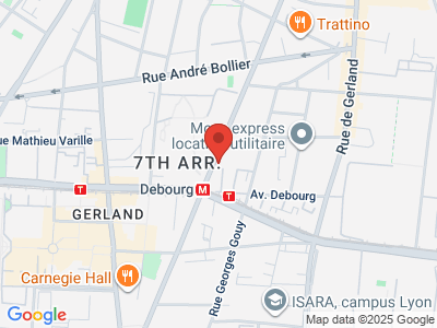 Plan Google Stage recuperation de points à Lyon