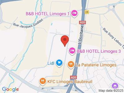 Plan Google Stage recuperation de points à Limoges