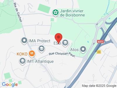 Plan Google Stage recuperation de points à Nantes