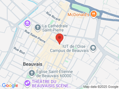 Plan Google Stage recuperation de points à Beauvais