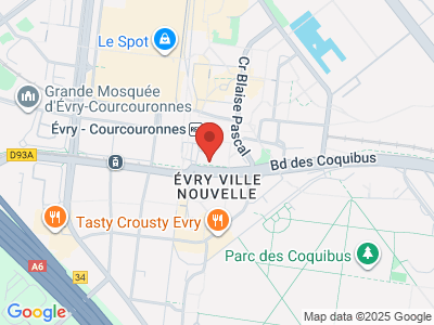 Plan Google Stage recuperation de points à Évry