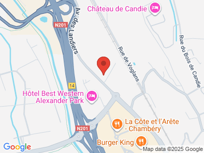 Plan Google Stage recuperation de points à Chambéry