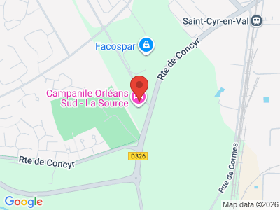 Plan Google Stage recuperation de points à Orléans