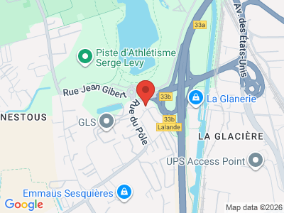 Plan Google Stage recuperation de points à Toulouse
