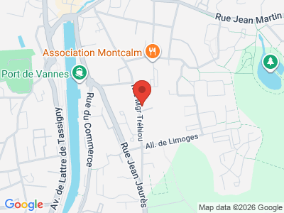 Plan Google Stage recuperation de points à Vannes