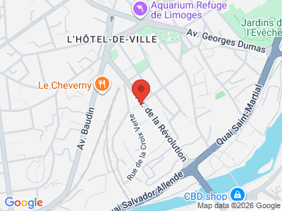 Plan Google Stage recuperation de points à Limoges