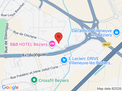 Plan Google Stage recuperation de points à Béziers