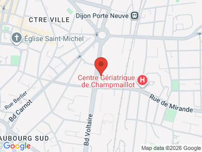 Plan Google Stage recuperation de points à Dijon