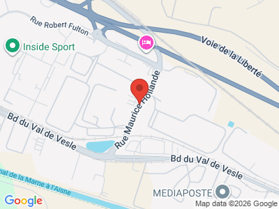 Plan Google Stage recuperation de points à Reims