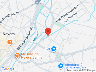 Plan Google Stage recuperation de points à Nevers