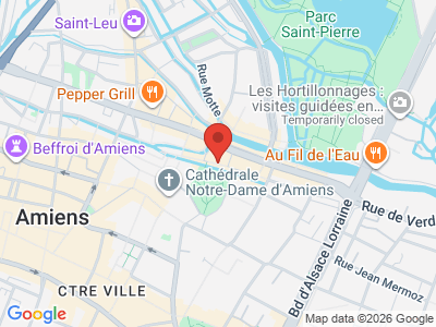 Plan Google Stage recuperation de points à Amiens