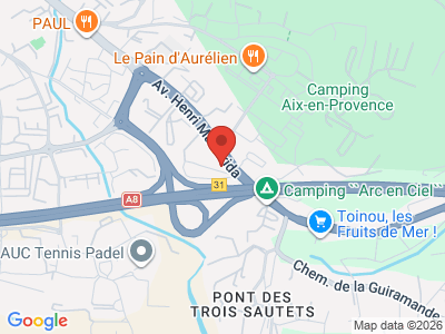 Plan Google Stage recuperation de points à Aix-en-Provence