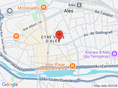 Plan Google Stage recuperation de points à Alès