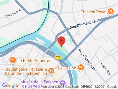 Plan Google Stage recuperation de points à Sarreguemines