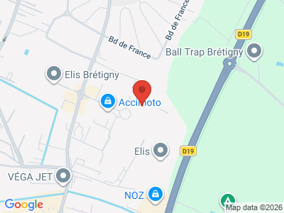 Plan Google Stage recuperation de points à Brétigny-sur-Orge proche de Étampes