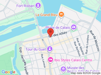 Plan Google Stage recuperation de points à Calais