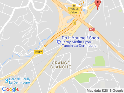 Plan Google Stage recuperation de points à Tassin-la-Demi-Lune proche de Lyon