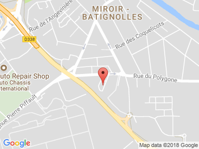 Plan Google Stage recuperation de points à Le Mans proche de La Ferté-Bernard