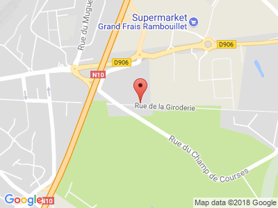 Plan Google Stage recuperation de points à Rambouillet