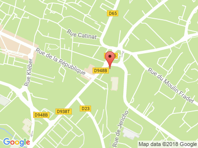 Plan Google Stage recuperation de points à Fontenay-le-Comte proche de Niort