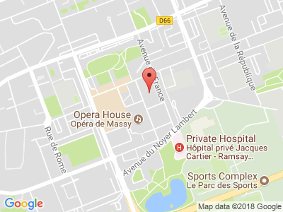 Plan Google Stage recuperation de points à Massy proche de Fresnes