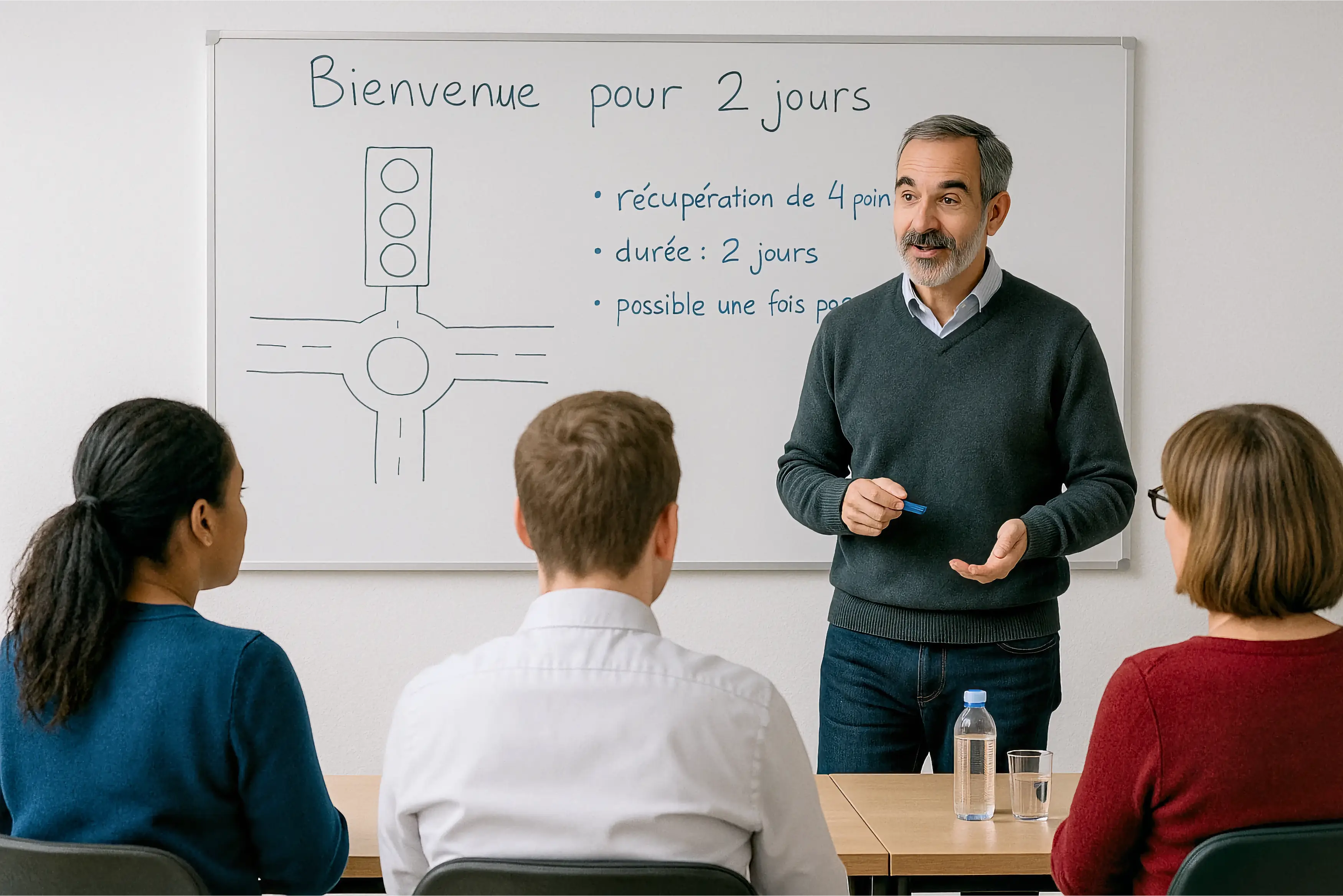 Stage de récupération de points – formation en salle